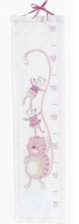 Baby by DMC Cross Stitch Kit - Growth Chart