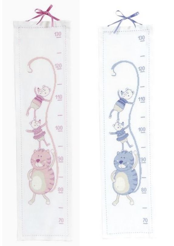 Baby by DMC Cross Stitch Kit - Growth Chart