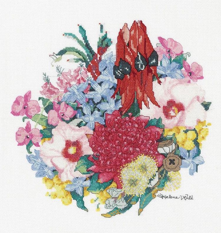 DMC Australian Floral Emblems