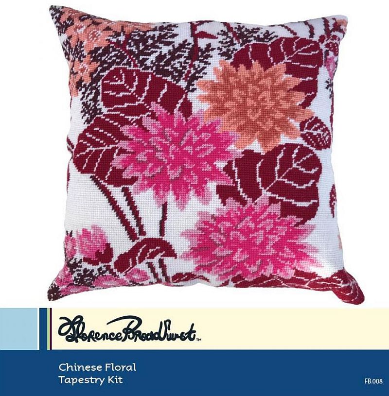 Chinese Floral - Florence Broadhurst Tapestry Kit