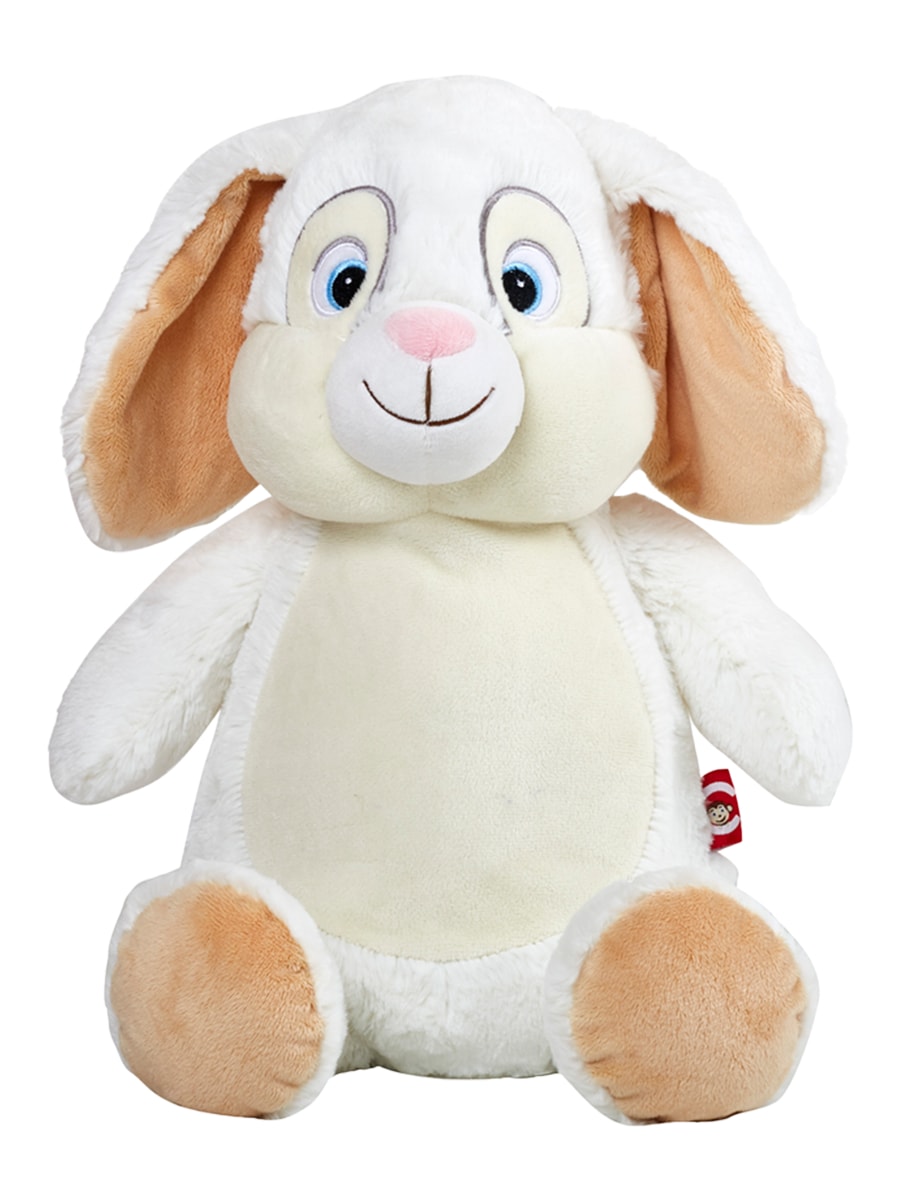 Personalised White Bunny Cubbie