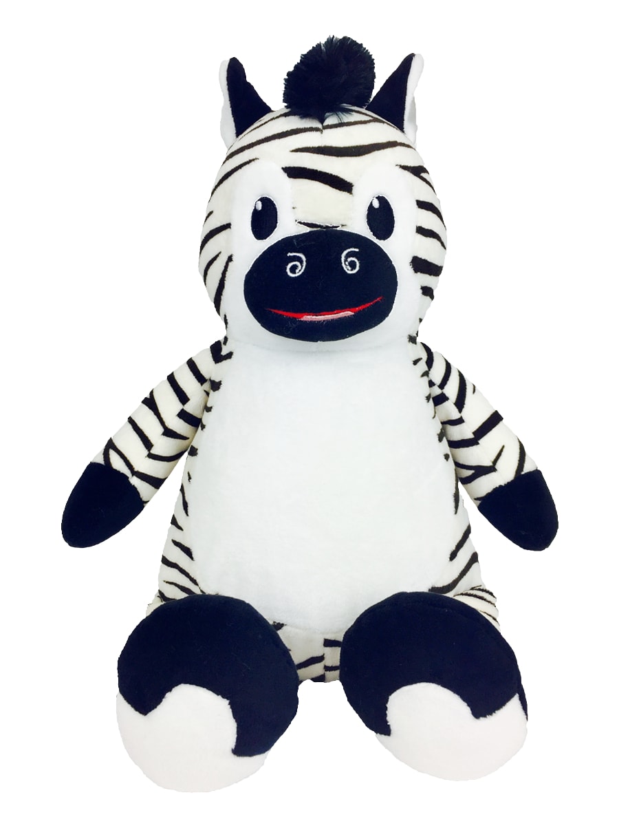 Personalised Zebra Cubbie