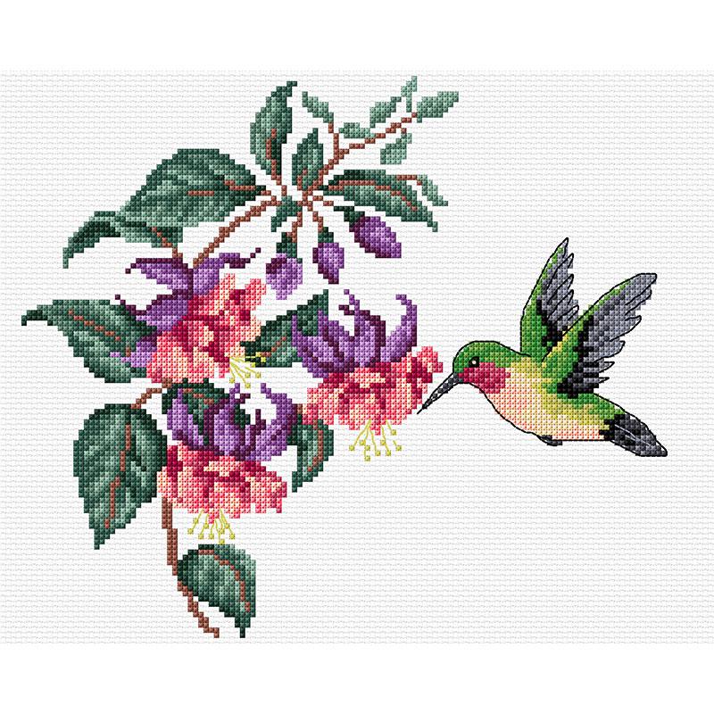 DMC Hummingbird Cross Stitch Kit