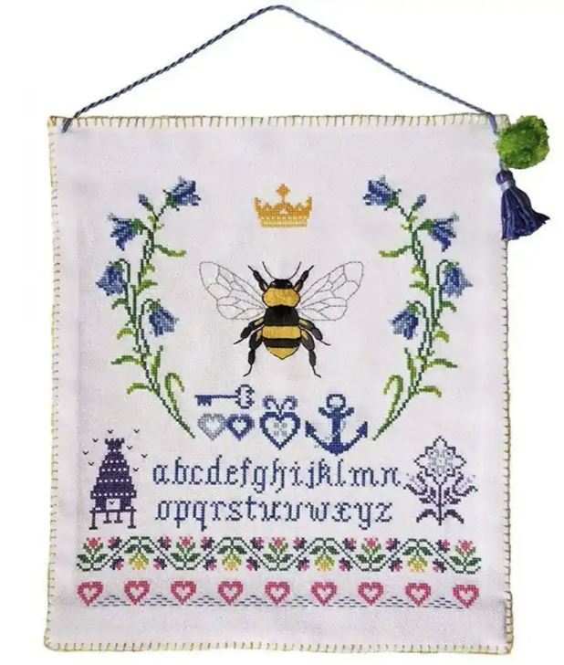 DMC Bee Sampler Cross Stitch Kit