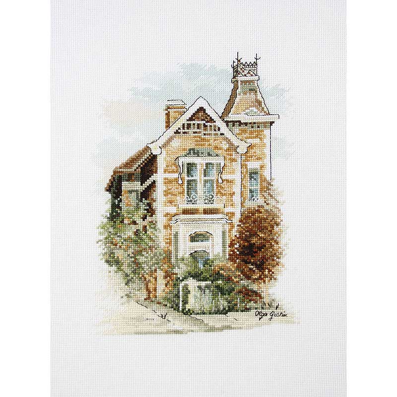 DMC Victorian Mansion Counted Cross Stitch