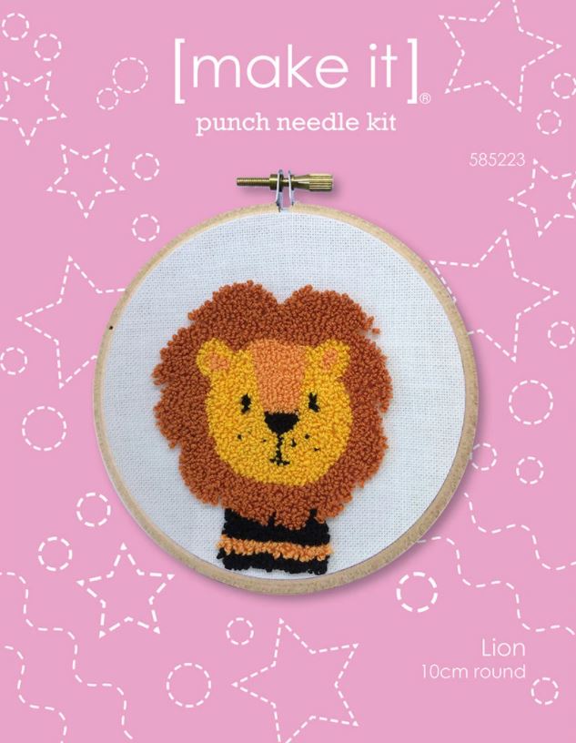 PunchNeedleKitLion