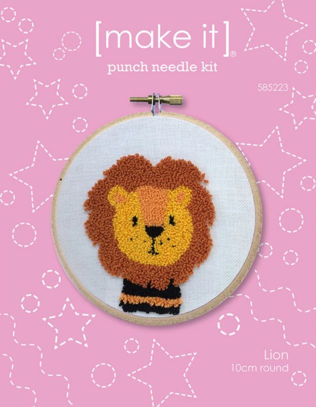 Punch Needle Kit - Lion