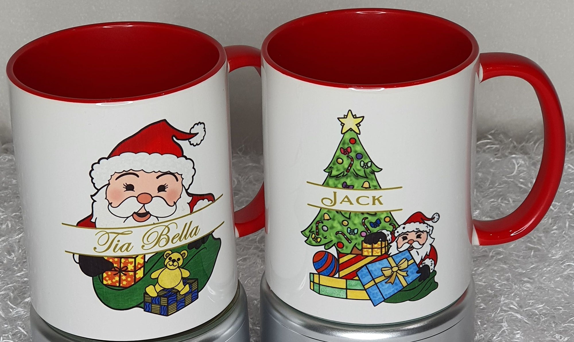 Santa Mugs Personalised - Santa