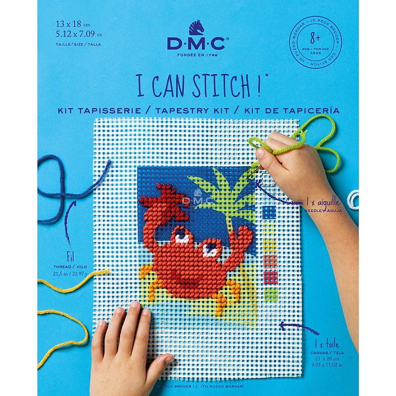 DMC KIDS I Can Stitch  - Crab